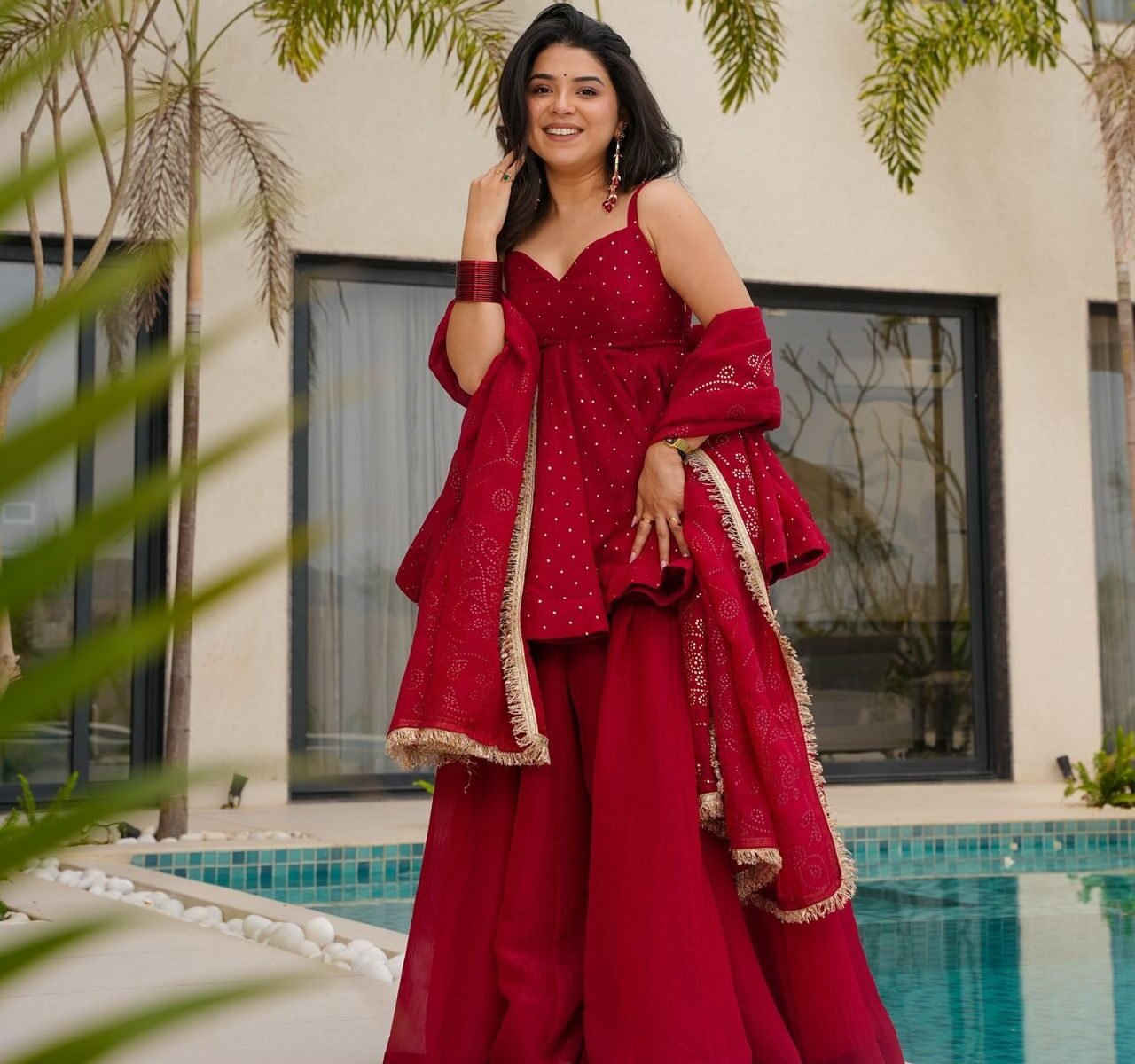 Three pice kurti set