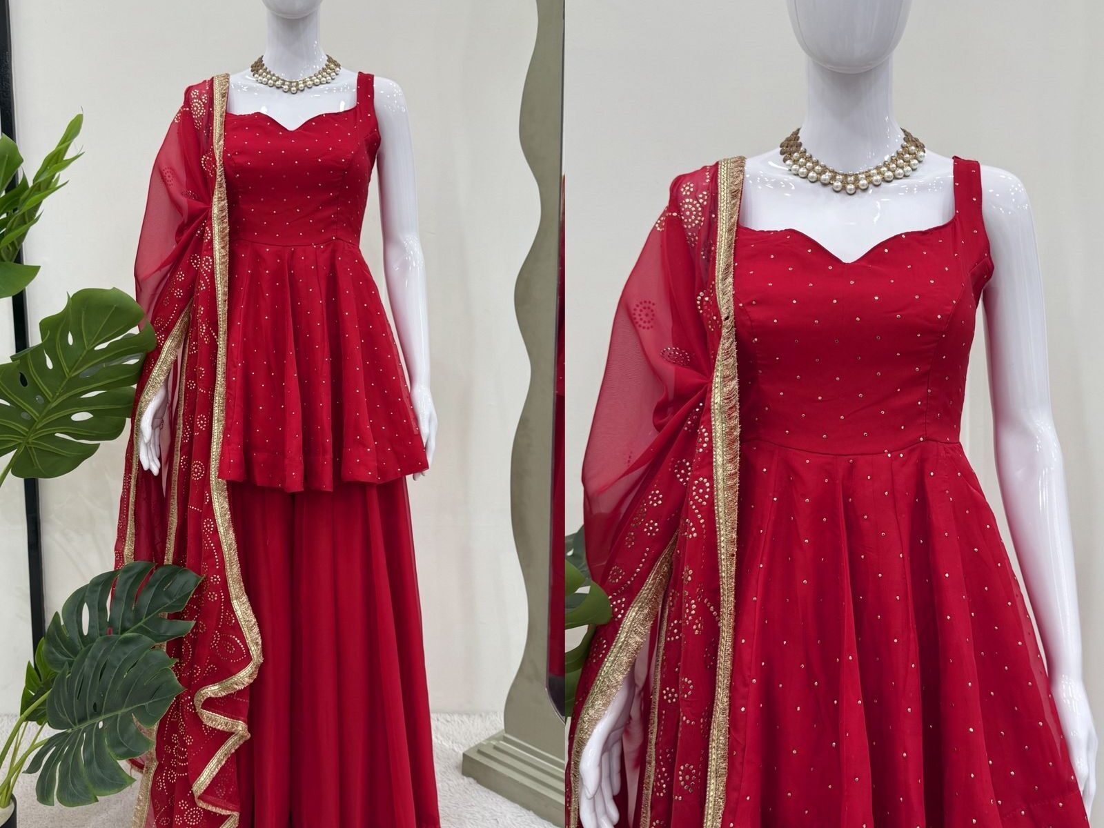 Three pice kurti set