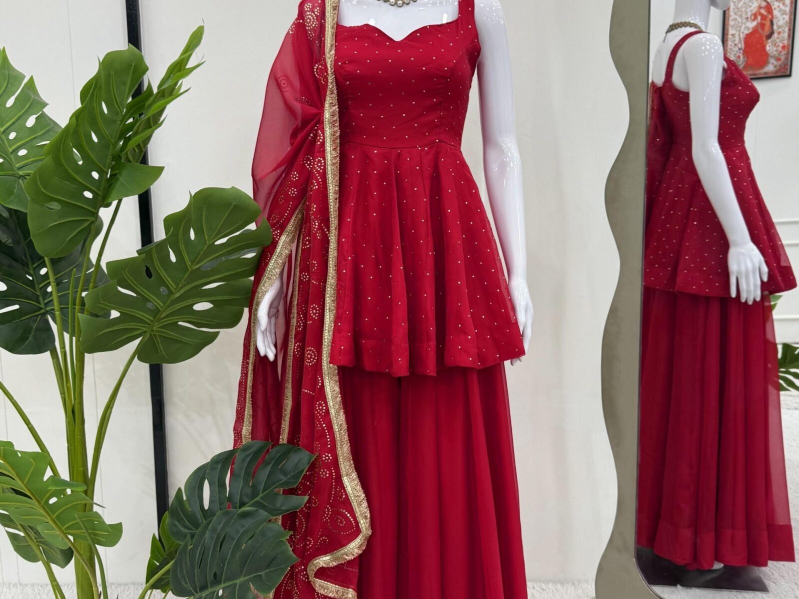 Three pice kurti set