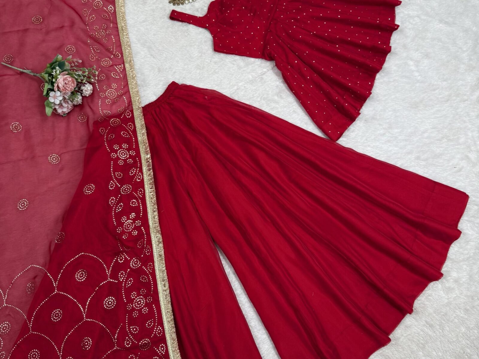 Three pice kurti set
