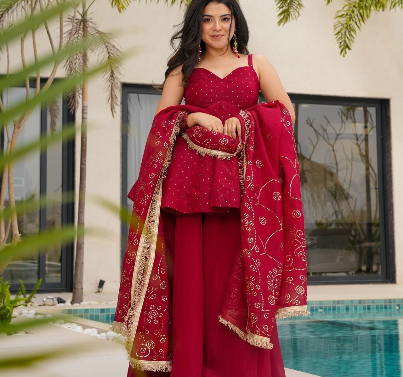 Three pice kurti set