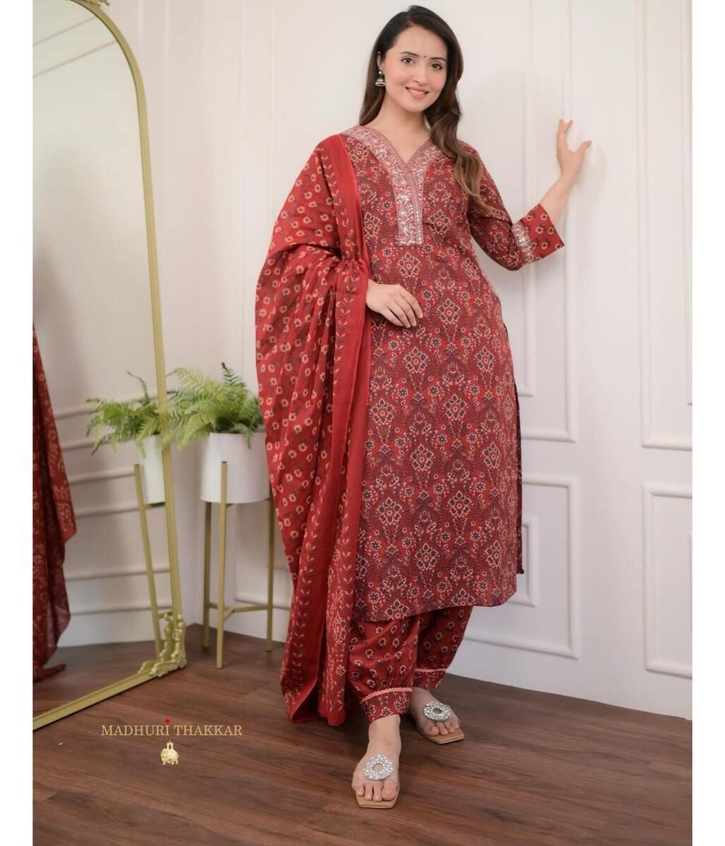 Summer Afghani Suit Set