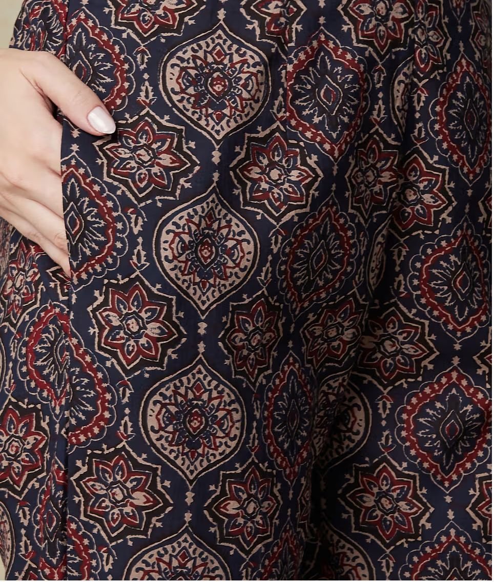 Cotton Suit set in  Printed  kurta Pant with Dupatta